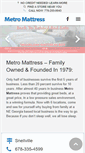 Mobile Screenshot of metromattressoutlet.com